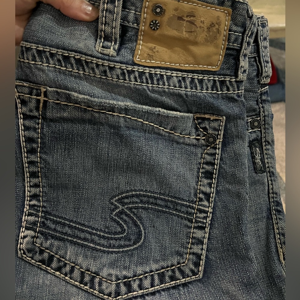 Silver Jeans, Grayson style, worn once , 36/30. Excellent condition